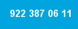922 387 06 11